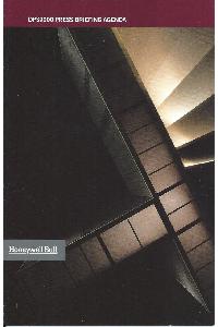 Honeywell - DPS900 Press briefing agenda