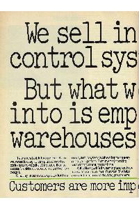 Honeywell - We sell inventory control systems.