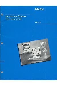 Hewlett-Packard - HP 9000 New product Summary guide