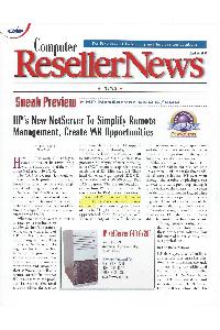 Hewlett-Packard - Computer Reseller News - HP's New NetServer ...