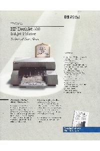 Hewlett-Packard - HP DeskJet500 Inkjet Printer - Techical Data