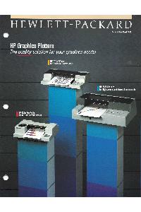 Hewlett-Packard - HP Graphics Plotters