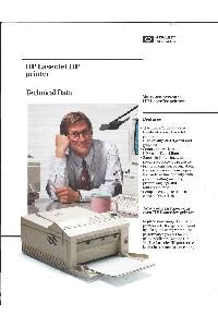 Hewlett-Packard - HP LaserJet IIP printer - Technical Data