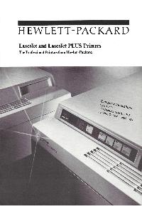Hewlett-Packard - LaserJet and LaserJet PLUS Printers