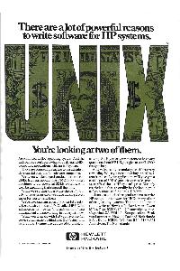 Hewlett-Packard - There are a lot of powerful reasons to write software for HP systems.