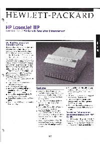 Hewlett-Packard - HP LaserJet IIIP Low-Cost Laser Printer with Resolution Enhancement