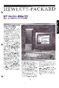 Hewlett-Packard - HP Vectra 486s/20 Entry-level i486 Personal Computer