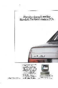 Hewlett-Packard - She also doesn't realize Hewlett-Packard makes PCs.