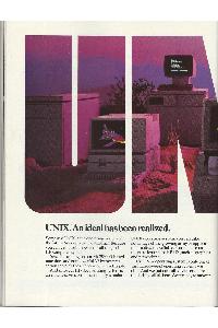 Hewlett-Packard - UNIX. An ideal has been realized