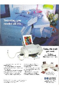 Hewlett-Packard - Yesterday, you needed all this.