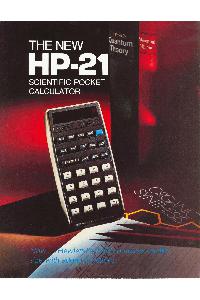 Hewlett-Packard - The new HP-21 Scientific Pocket Calculator