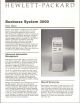Hewlett-Packard - Business system 3000