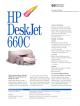 Hewlett-Packard - Hp DeskJet 660C