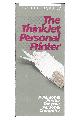 Hewlett-Packard - The thinkjet personal printer