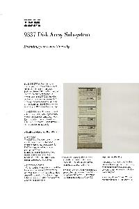 IBM (International Business Machines) - 9337 Disk Array Subsytem