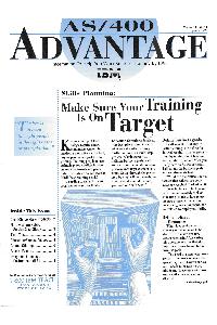 IBM (International Business Machines) - AS400 Advantage Vol1 Issue1 Spring 1994