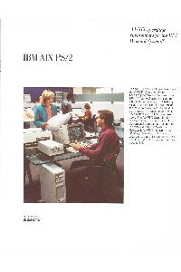 IBM (International Business Machines) - IBM AIX PS/2