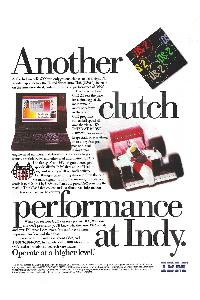 IBM (International Business Machines) - Another clutch performance at Indy