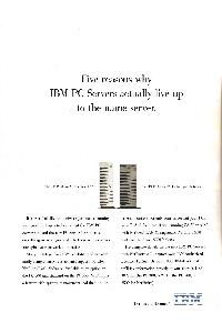 IBM (International Business Machines) - Five reasons why IBM PC Servers actually live up to the name server.
