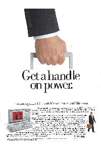 IBM (International Business Machines) - Get a handle on power.