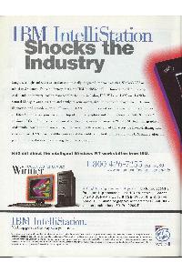 IBM (International Business Machines) - IBM IntelliStation Shoks the industry