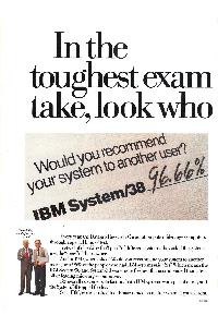 IBM (International Business Machines) - In the toughest exam  a computer can take, look who got straight A's.