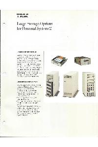 IBM (International Business Machines) - Large storage options for Personal System/2