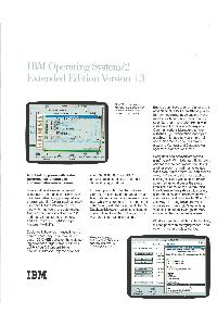 IBM (International Business Machines) - IBM Operating System/2 Extended Edition Version 1.