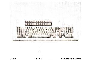 IBM (International Business Machines) - IBM 3179 Color Display Station-Keyboard