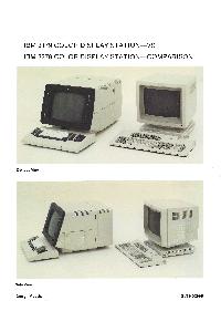 IBM (International Business Machines) - IBM 3179 color display stationâ€”vs IBM 3279 color display stationâ€”comparison