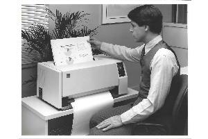 IBM (International Business Machines) - Photo Table Top IBM 4224 Printer