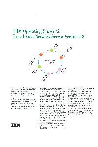 IBM (International Business Machines) - IBM Operating System/2  Local Area Network Server Version 1.3