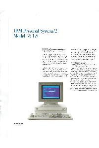 IBM (International Business Machines) - IBM Personal Syste/2 Model 55LS