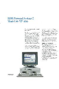 IBM (International Business Machines) - IBM Personal Syste/2 Model 90 XP 486