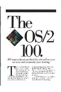 IBM (International Business Machines) - The OS/2 100