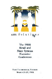 IBM (International Business Machines) - The 1988 Retail and Store Systerns Executive Conference
