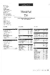 IBM (International Business Machines) - Thinkpad 750