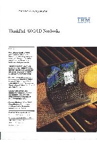 IBM (International Business Machines) - ThinkPad 760C/CD Notebooks