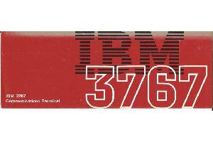 IBM (International Business Machines) - IBM 3767 Communications Terminal