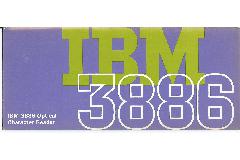 IBM (International Business Machines) - IBM 3886 Optical Character Reader