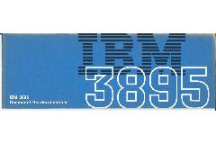 IBM (International Business Machines) - IBM 3895 Document Reader/Inscriber