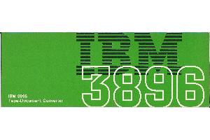 IBM (International Business Machines) - IBM 3896 Tape-Document Converter