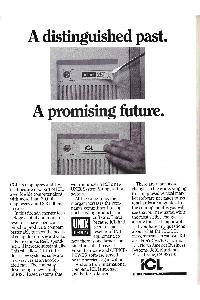 ICL - A distinguished past. A promising future.