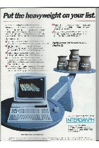Intergraph - Put the heavyweight on your list