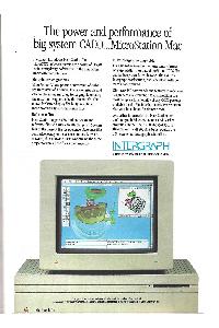 Intergraph - The power and performance of big system CADD...MicroStation Mac