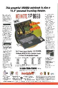 KeyData - This powerful 166MHz notebook is also a 13.3
