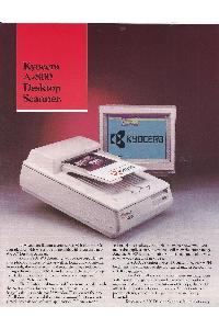 Kyocera - Kyocera A-800 Desktop Scanner