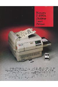 Kyocera - Kyocera F-1000A Desktop Laser Printer