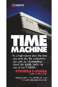 Kyocera - Kyocera F-5000A Time Machine