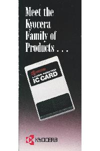 Kyocera - Meet the Kyocera Family of products ...